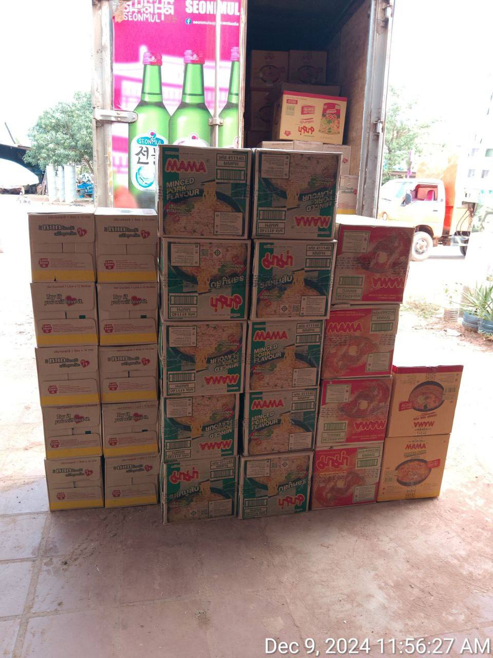 MAMA THAI PRESIDENT FOOD IN CAMBODIA WITH THE BEST DISTRIBUTOR IN CAMBODIA